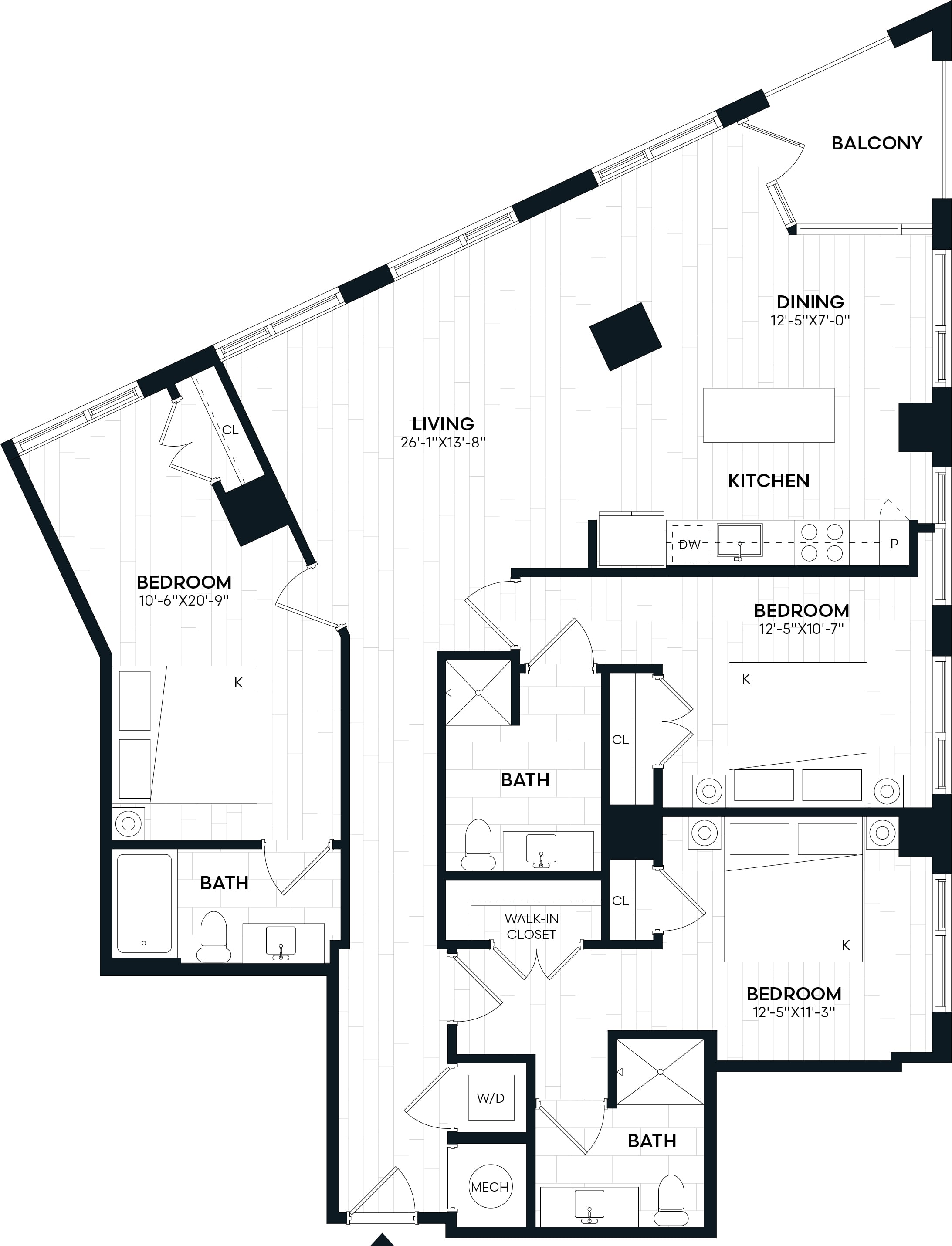 3 Bed/3 Bath-3K1 ANSI